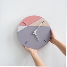 Minimalist Geometric Wall Clock