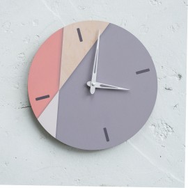 Minimalist Geometric Wall Clock