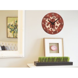 Unique butterfly wall clock