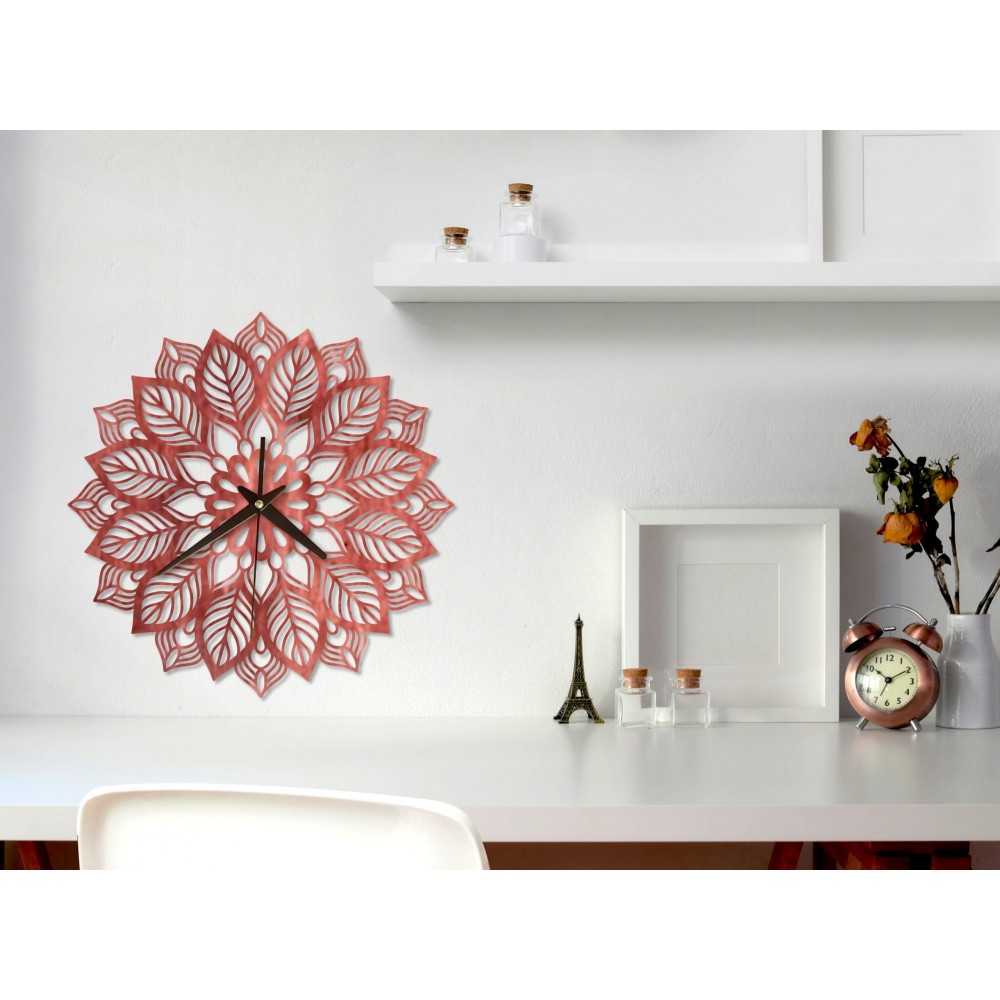 Modern Mandala Wall Clock