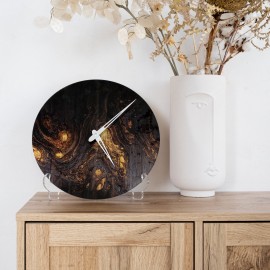 Elegant Geode Wall Clock