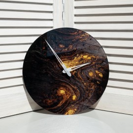 Elegant Geode Wall Clock