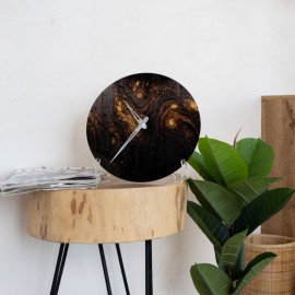 Elegant Geode Wall Clock