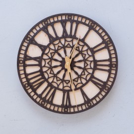 Vintage Roman Numeral Wall Clock