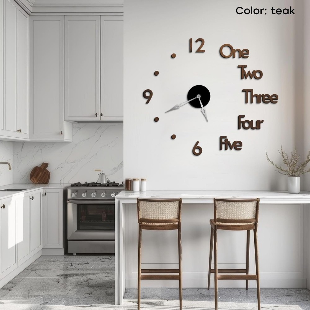 Large living room wall clock