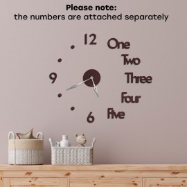 Large living room wall clock
