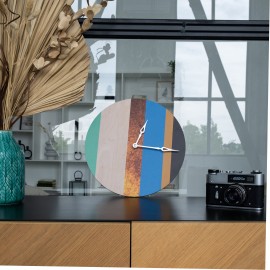 Modern abstract wall clock