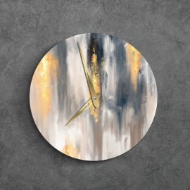 Modern art wall clock