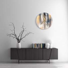 Modern art wall clock