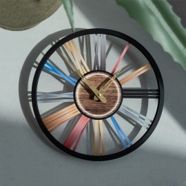 Roman numerals fun wall clock