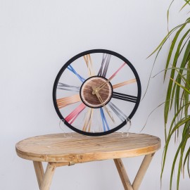 Roman numerals fun wall clock
