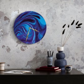 Epoxy resin wall clock